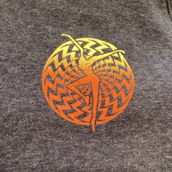 Dave Matthews Band DMB Hoodie Heather Blue - size 2XL - Picture 2 of 4